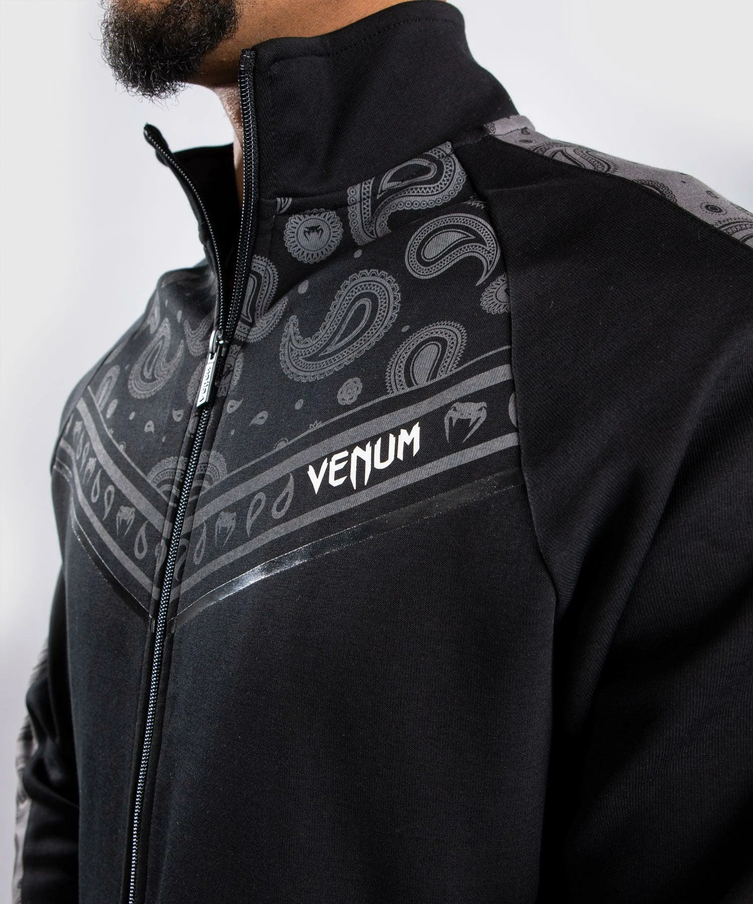 Venum Cali 34 Track Jacket - Black 7 Venum Cali 34 Track Jacket - Black - Bilde 5