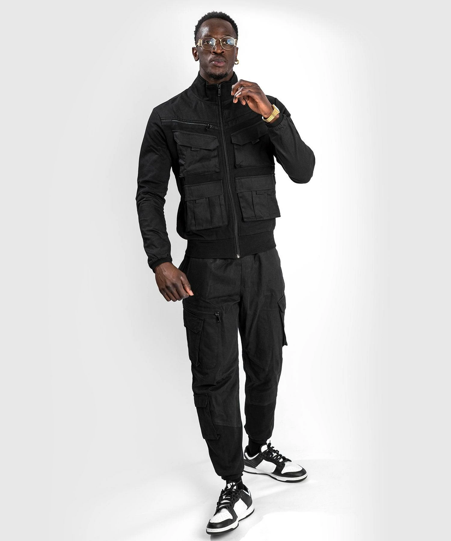 Venum Cargo Track Jacket - Black 4 Venum Cargo Track Jacket - Black - Bilde 2
