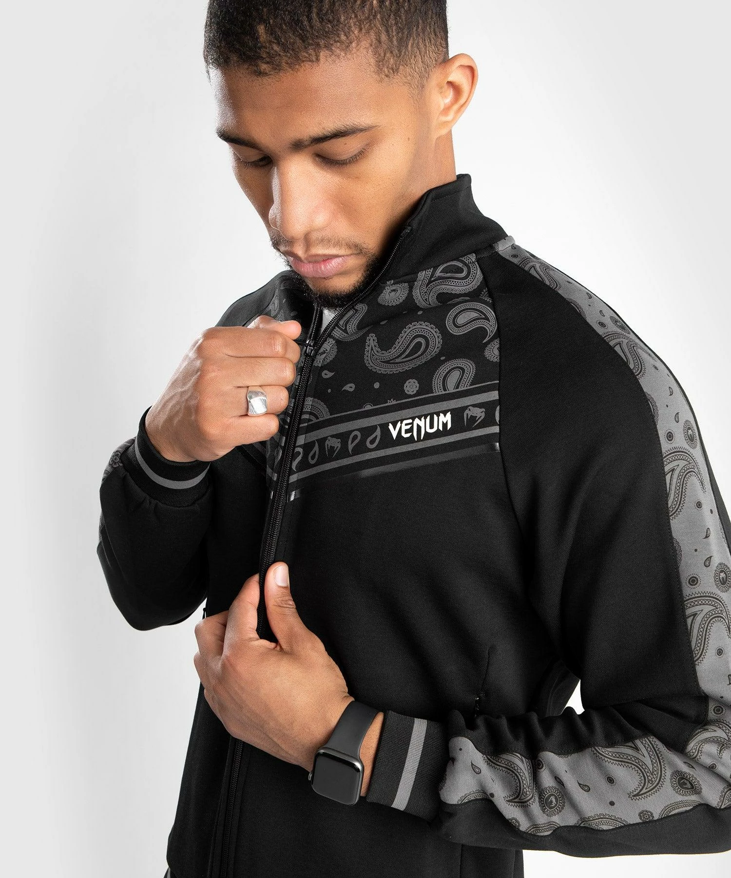Venum Cali 34 Track Jacket - Black 10 Venum Cali 34 Track Jacket - Black - Bilde 8