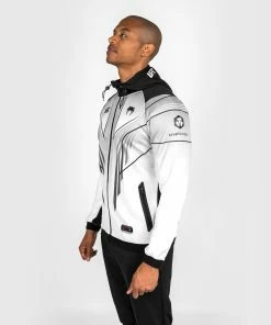 UFC Venum Personalized Authentic Fight Night 2.0 Men's Walkout Hoodie - White -Boxing Elegant Butikk 0 252F7 252Ff 252F6 252F07f6d9c5e570d20f135b7d68f2c4521601575255 HOODIE FN2 WHITE SLEEVE2