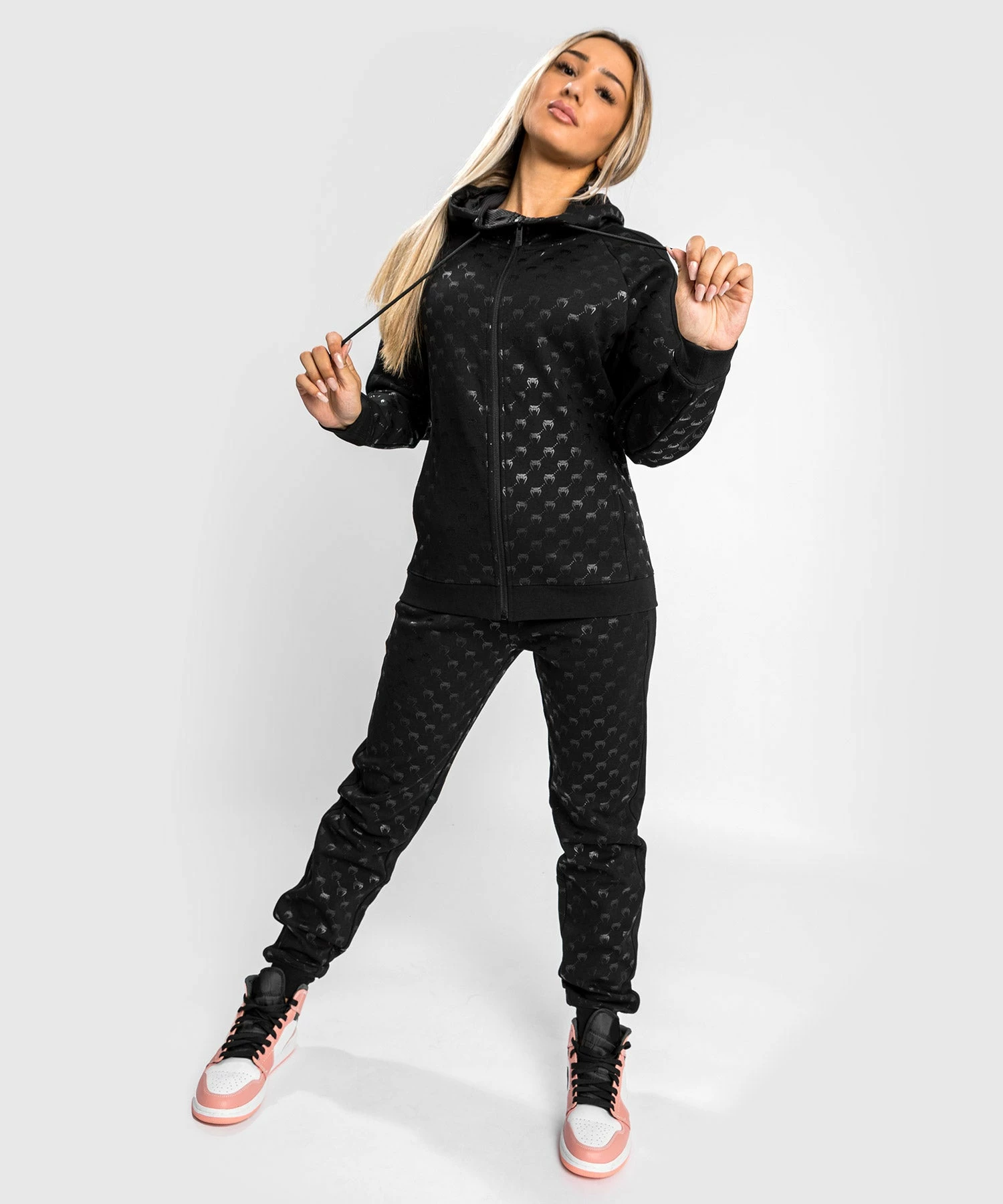 Venum Monogram Hoodie - Black/Pink Gold - Bilde 2