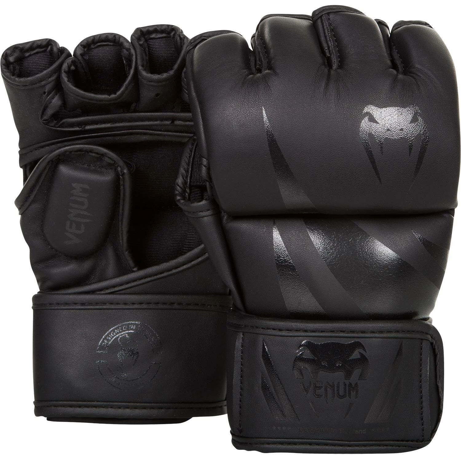 Venum Challenger MMA Gloves - Matte/Black