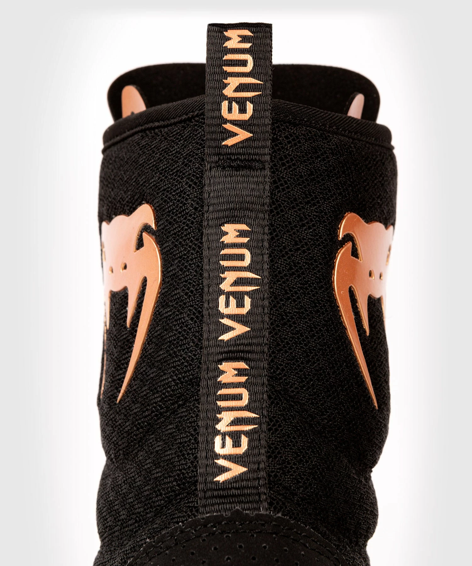 Venum Elite Boxing Shoes - Black/Bronze - Bilde 8