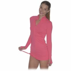 BloqUV Women’s Cover Up Dress (Watermelon)