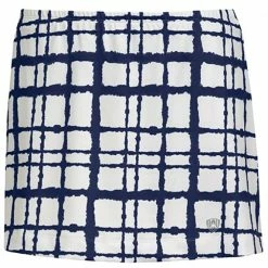 DUC Chaos Women’s Power Skirt (White/Navy) [SALE]