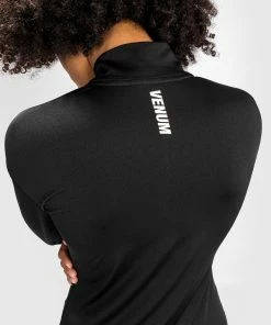 Venum Essential Women's Base Layer Top - Black -Boxing Elegant Butikk 27564370d97dd93bf3afed618da10aac6f983b72 BASE LOYERTOP ESSENTIAL BLACK 12