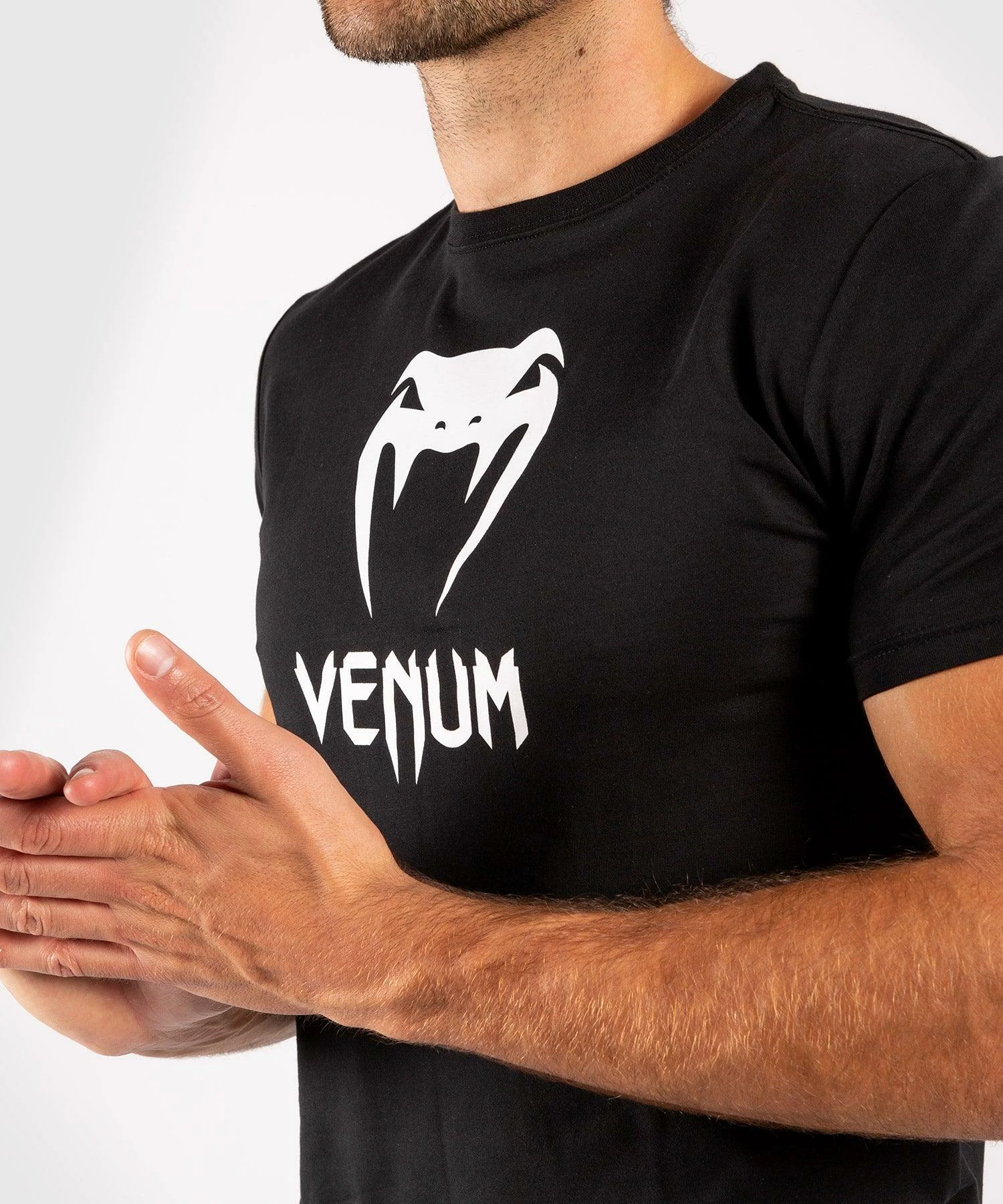 Venum Classic T-shirt - Black 6 Venum Classic T-shirt - Black - Bilde 4