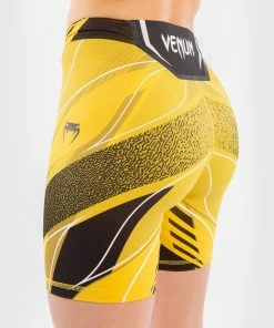 UFC Venum Authentic Fight Night Women's Vale Tudo Shorts - Long Fit - Yellow -Boxing Elegant Butikk 2 252F3 252F1 252F3 252F23137092612b83bada61d4b7bff301a463f9d4cc VNMUFC 00017 006 08