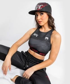 UFC Venum Authentic Fight Week Women's 2.0 Weigh-in Bra - Black/Red