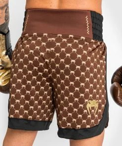 Venum Monogram Boxing Short - Black/Brown -Boxing Elegant Butikk 2 252Fa 252Fa 252F2 252F2aa232e7e9290185a1d6c8263d1fe1aba47527dc BOXING SHORT MONOGRAM BROWN 14