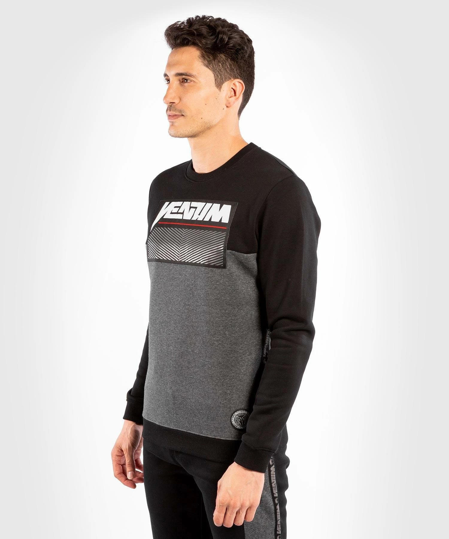 Venum Rafter Sweatshirt - Dark Heather Grey 5 Venum Rafter Sweatshirt - Dark Heather Grey - Bilde 3