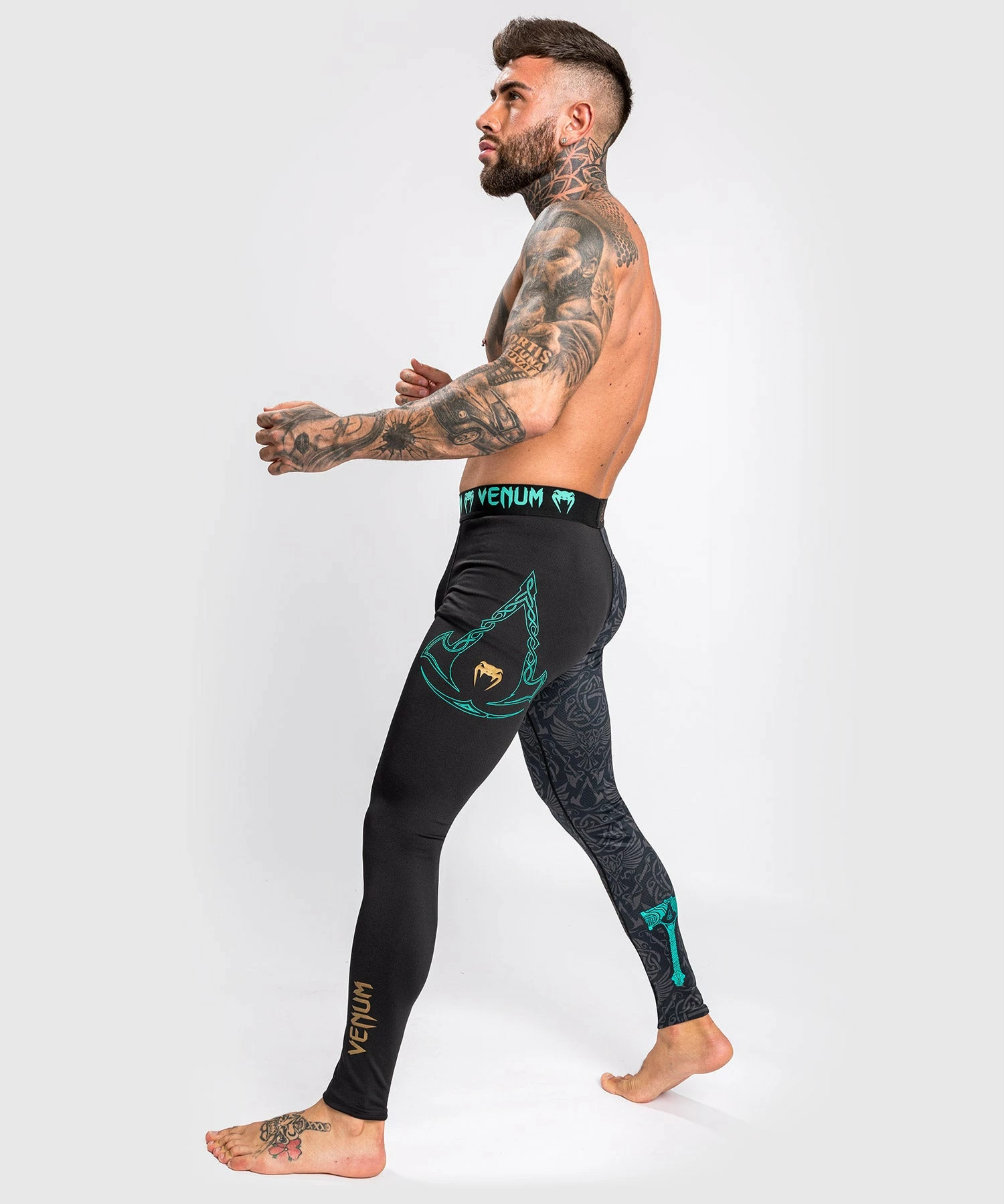 Venum Assassin's Creed Reloaded Spats - Black 5 Venum Assassin's Creed Reloaded Spats - Black - Bilde 3