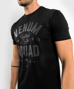 Venum Squad T-Shirt - Black/Black -Boxing Elegant Butikk 2 252Fb 252F8 252F2 252F2b82b82c05a314f8fa638c995ce4275a0f0c2249 TS SQUAD BLACK BLACK 05