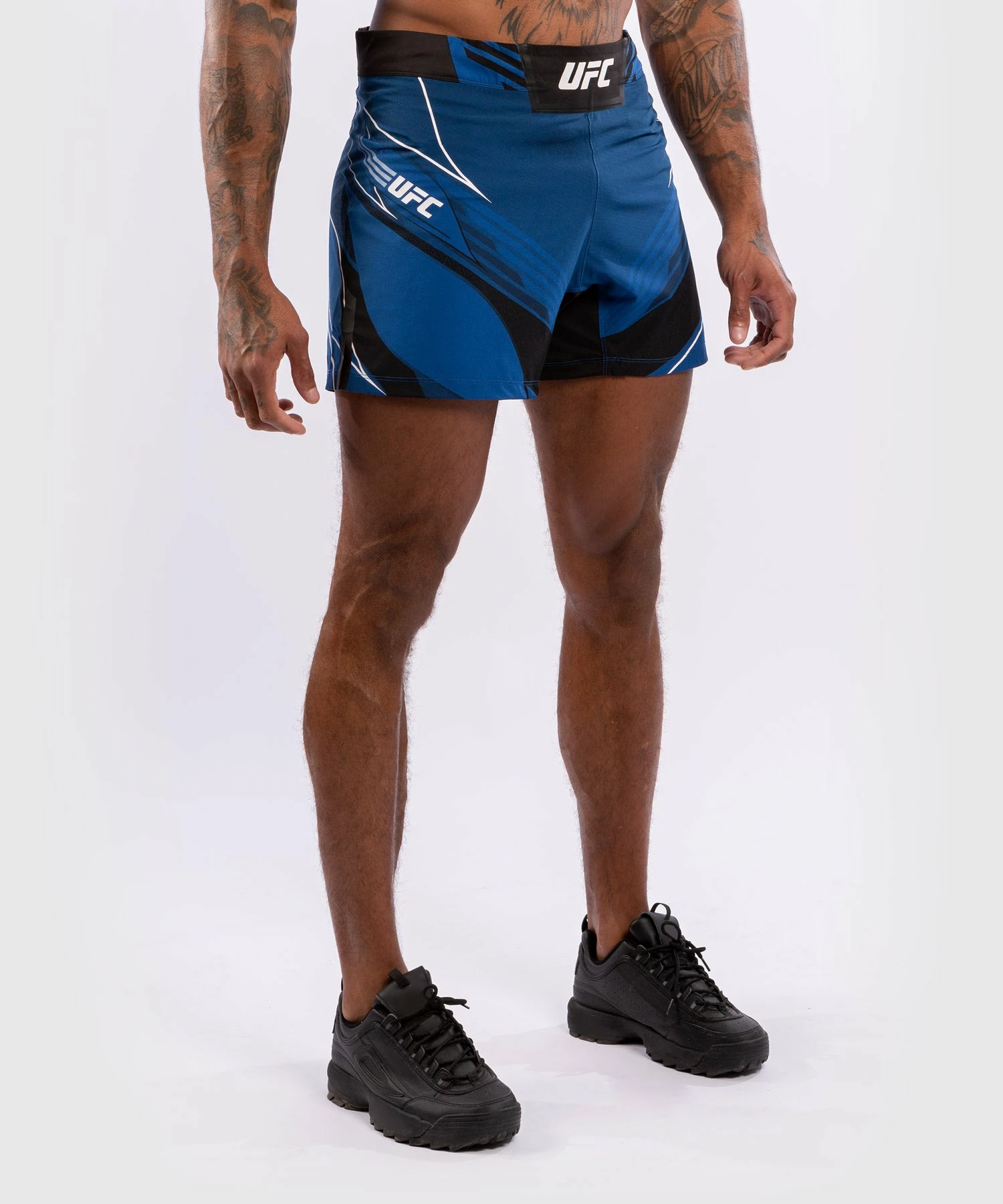 UFC Venum Authentic Fight Night Men's Shorts - Short Fit - Blue 6 UFC Venum Authentic Fight Night Men's Shorts - Short Fit - Blue - Bilde 4