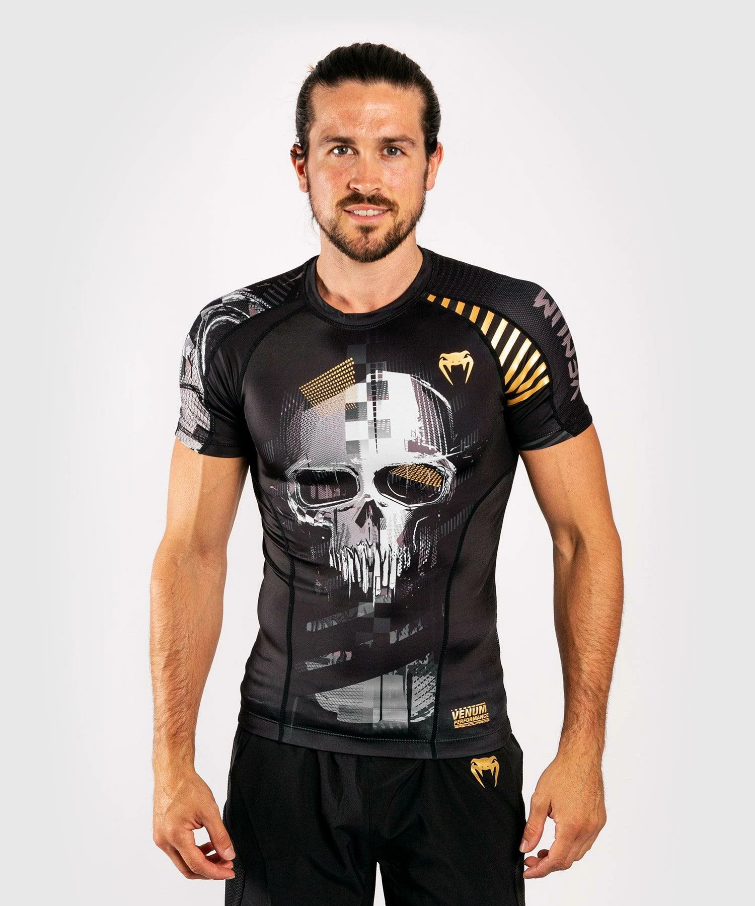 Venum Skull Rashguard - Short Sleeves - Black - Bilde 3