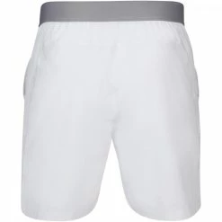 Babolat Men’s Compete Tennis Shorts W/ 7 Inch Inseam & Performance Polyester (White/White) -Boxing Elegant Butikk 2ms20061 1000 mens white shortsback 1000 1000