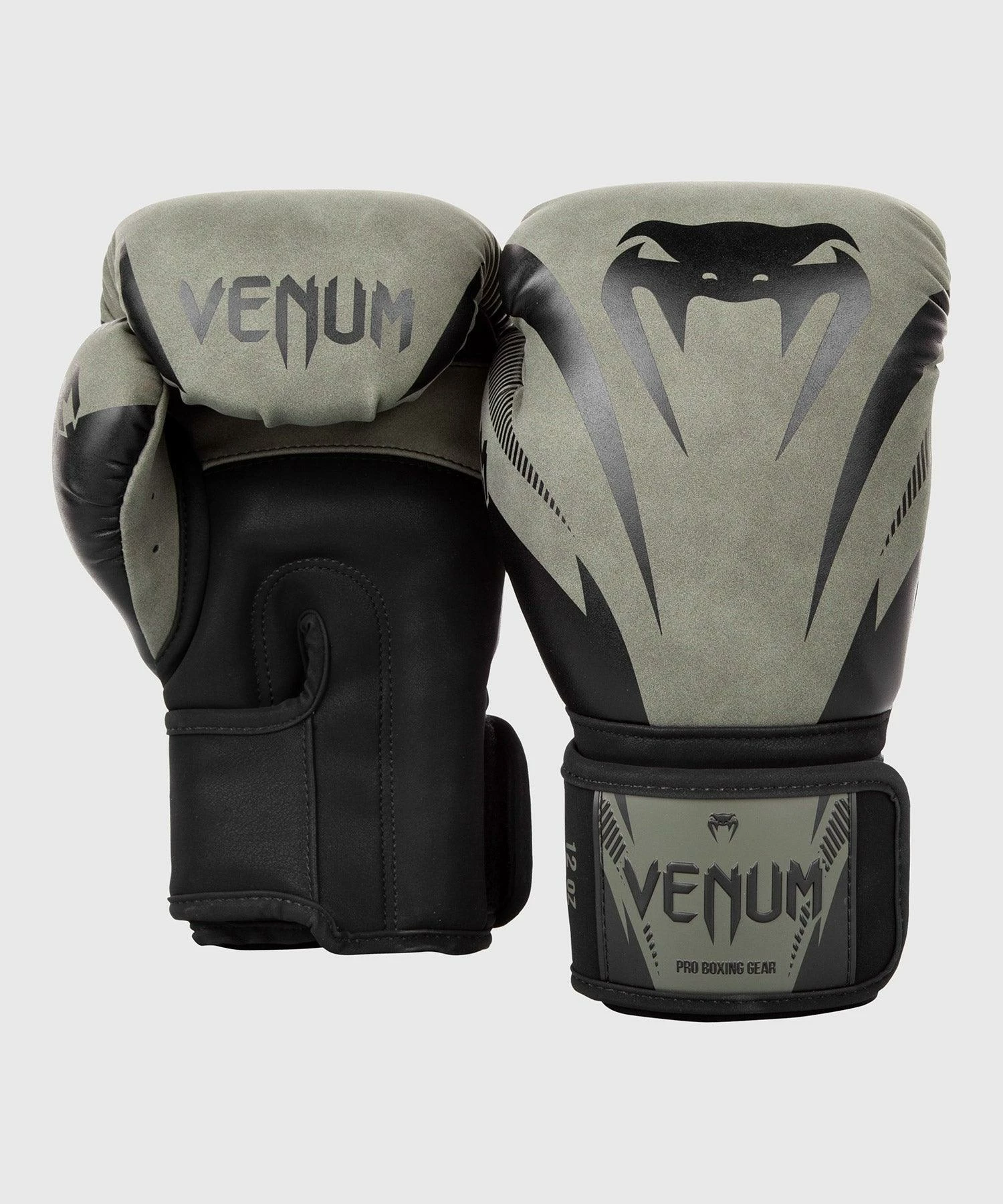 Venum Impact Boxing Gloves - Khaki/Black 4 Venum Impact Boxing Gloves - Khaki/Black - Bilde 2