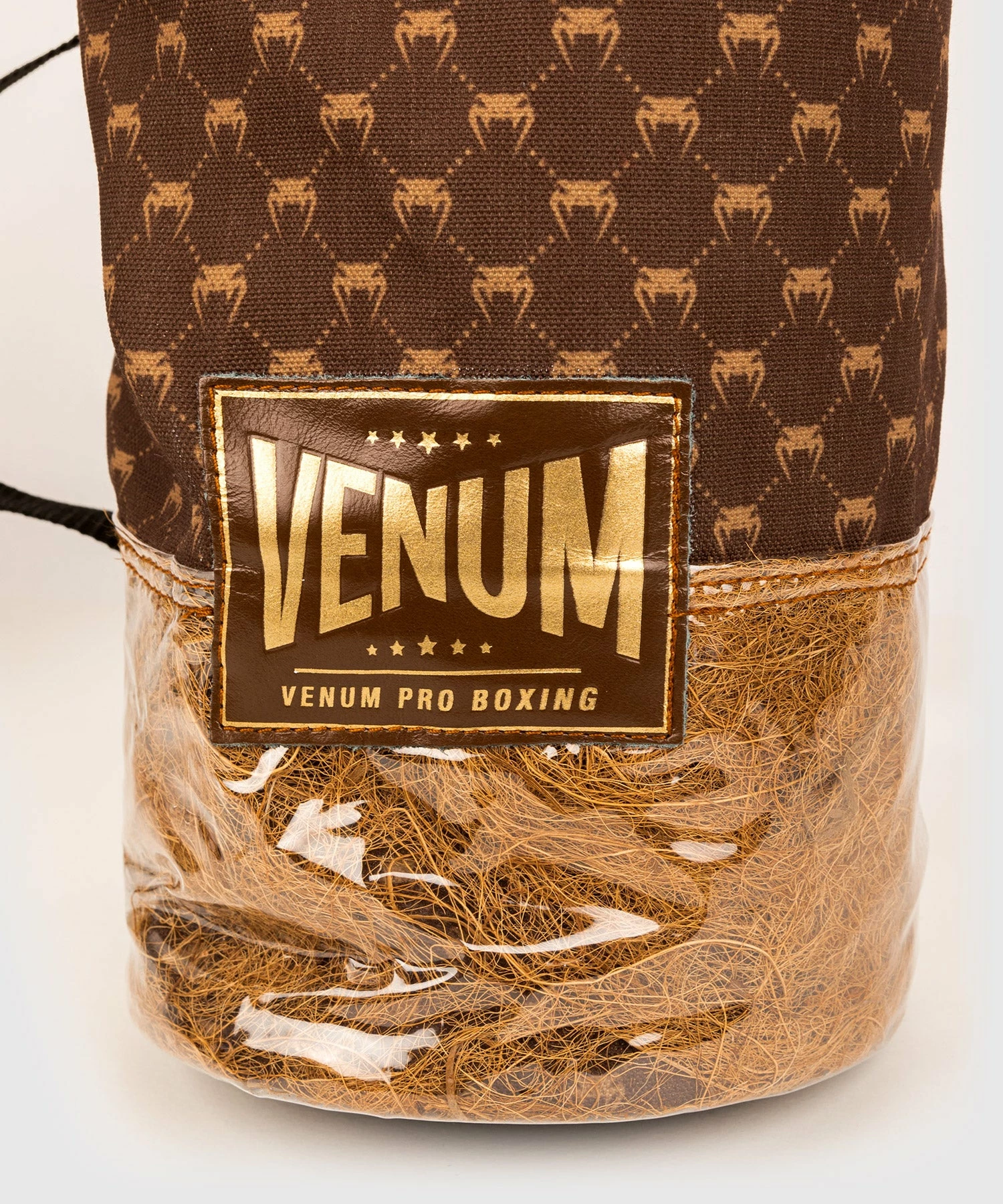 Venum Coco Monogram Pro Lace Up Boxing Gloves - Grizzly Brown - Bilde 9