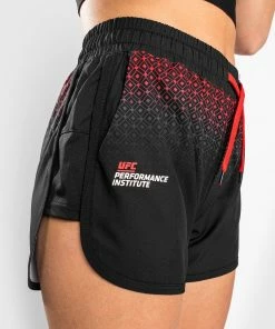 UFC Venum Performance Institute Training Short - For Women - Black/Red -Boxing Elegant Butikk 3 252F8 252F0 252Fc 252F380cb575df374c24faa73fa63fbf73485f070aa9 VNMUFC 00100 100 12