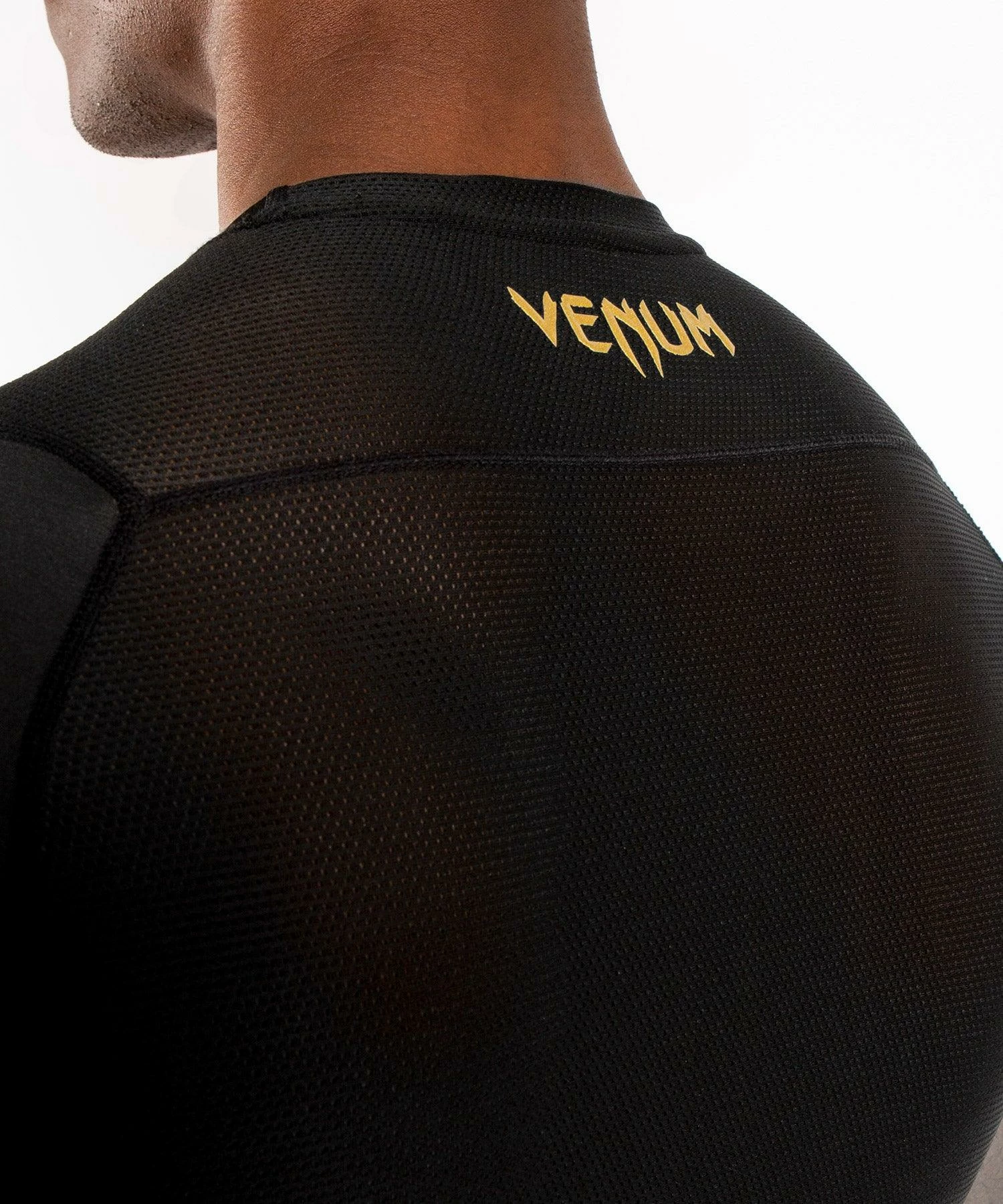 Venum G-Fit Rashguard - Short Sleeves - Black/Gold - Bilde 5
