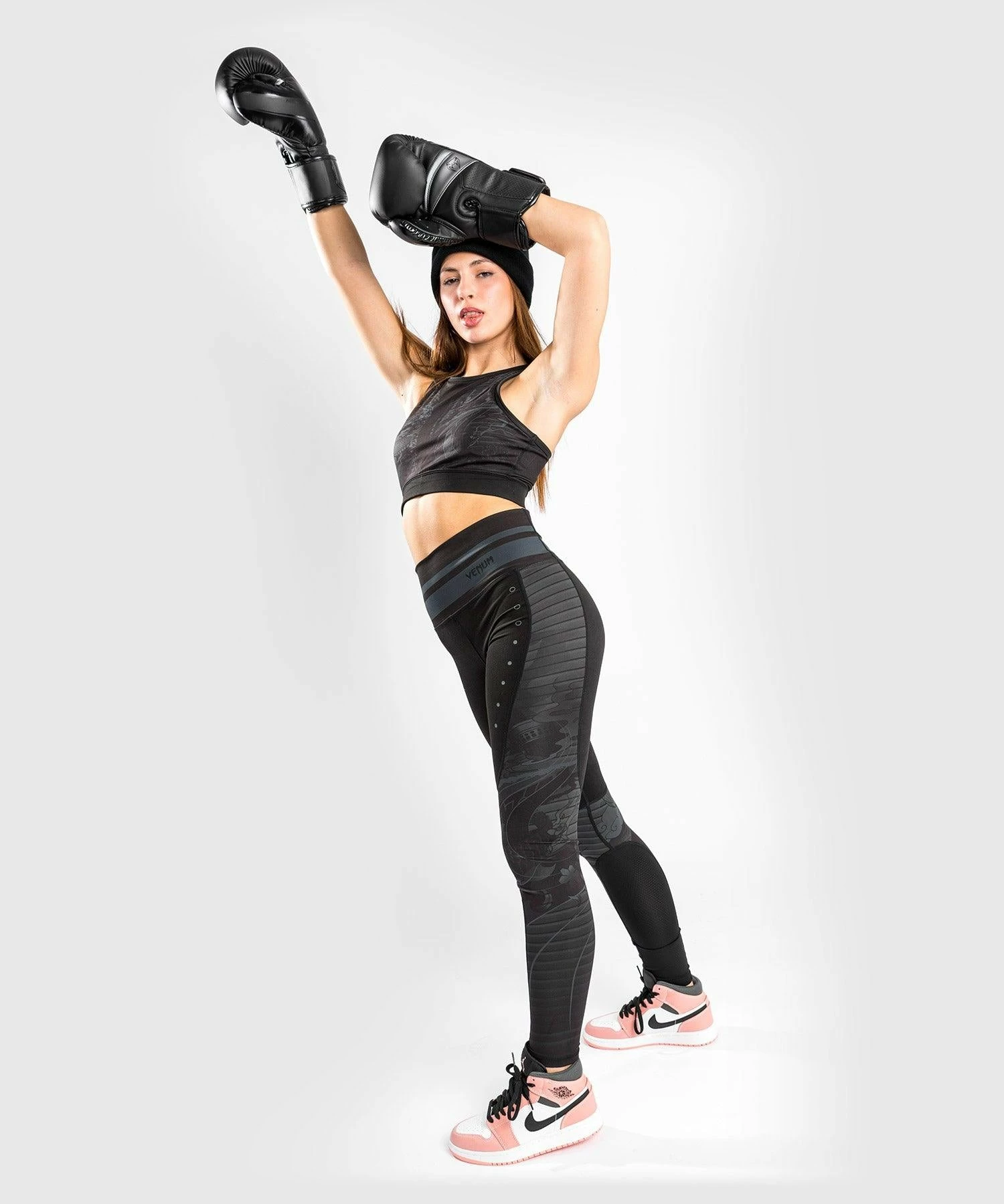 Venum YKZ21 Sport Bra - Black/Black - Bilde 8