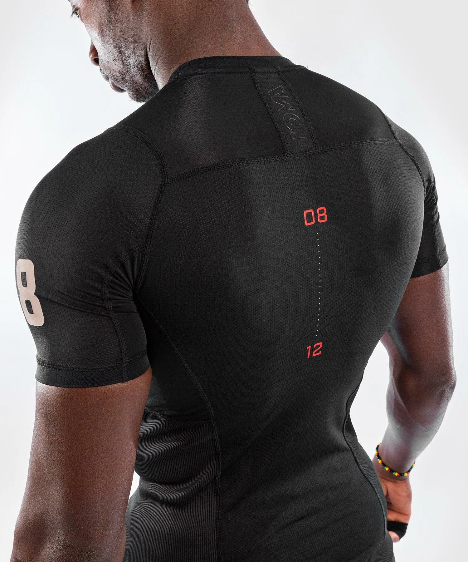 Venum Loma 08-12 Rashguard Short Sleeves - Black - Bilde 8