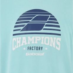 Babolat Boy’s Exercise “Champion Factory” Graphic Tennis Tee (Angel Blue Heather) -Boxing Elegant Butikk 4BTE017 4096 Babolat Boys Exercise Champion Factory Graphic Tennis Tee Angel Blue Heather d 1000 1000