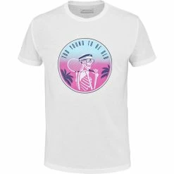 Babolat Men’s Exercise “Too Young To Be Old” Message Tennis Tee