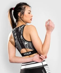 Venum YKZ21 Sport Bra - Black/White -Boxing Elegant Butikk 4 252F0 252F0 252Ff 252F400fb80f33cbf9b1c816288c132e67794dc4882c BRA YKZ BLACK WHITE 07