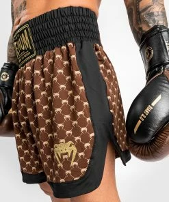 Venum Monogram Boxing Short - Black/Brown -Boxing Elegant Butikk 4 252F9 252F1 252F8 252F4918d5fdd47ad69103ad14cff692de5885d81485 BOXING SHORT MONOGRAM BROWN 13