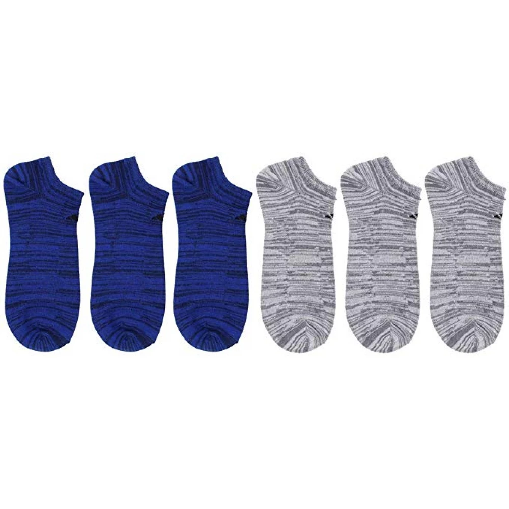 Adidas Men’s Superlite Low Cut Socks, Navy/Black (6-Pair)