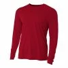 A4 Men’s Performance Long Sleeve Crew (Cardinal) 1 A4 Men’s Performance Long Sleeve Crew (Cardinal) -Boxing Elegant Butikk 5617 fl1 1000 1000
