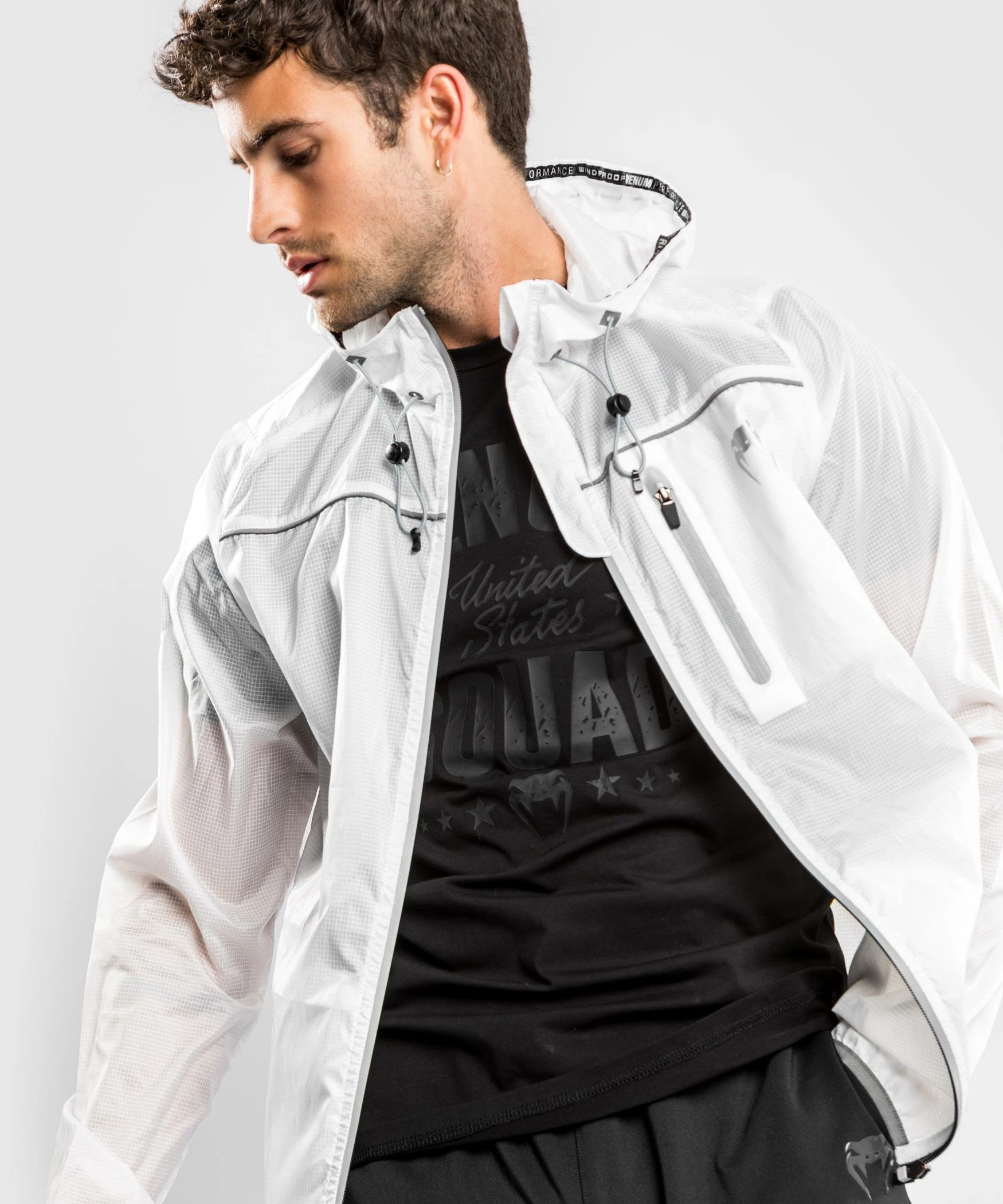 Venum Tempest 2.0 Windproof Jacket - Transparent 4 Venum Tempest 2.0 Windproof Jacket - Transparent - Bilde 2