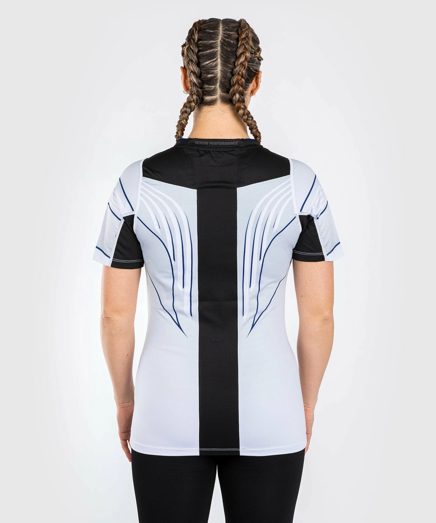 UFC Venum Personalized Authentic Fight Night 2.0 Kit By Venum Women's Walkout Jersey - Midnight Edition - Ice - Bilde 2