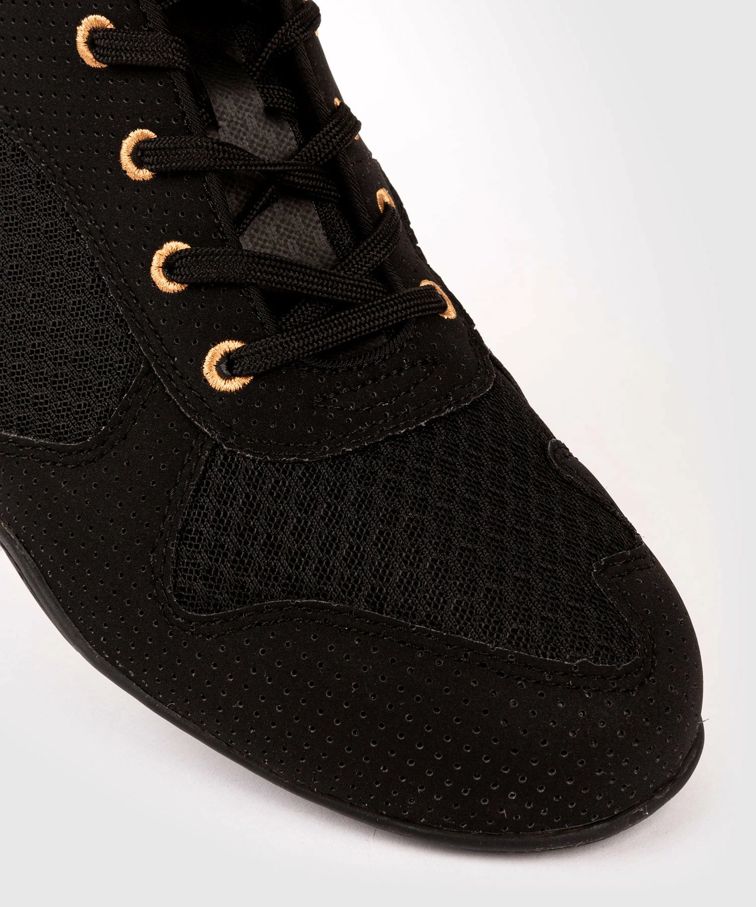 Venum Elite Boxing Shoes - Black/Bronze - Bilde 6
