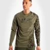 UFC Venum Authentic Fight Week Men's Long Sleeve T-shirt - Khaki