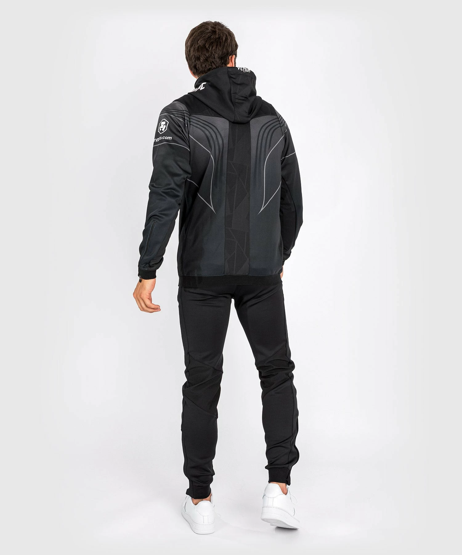 UFC Venum Authentic Fight Night 2.0 Men's Walkout Hoodie - Black 7 UFC Venum Authentic Fight Night 2.0 Men's Walkout Hoodie - Black - Bilde 5