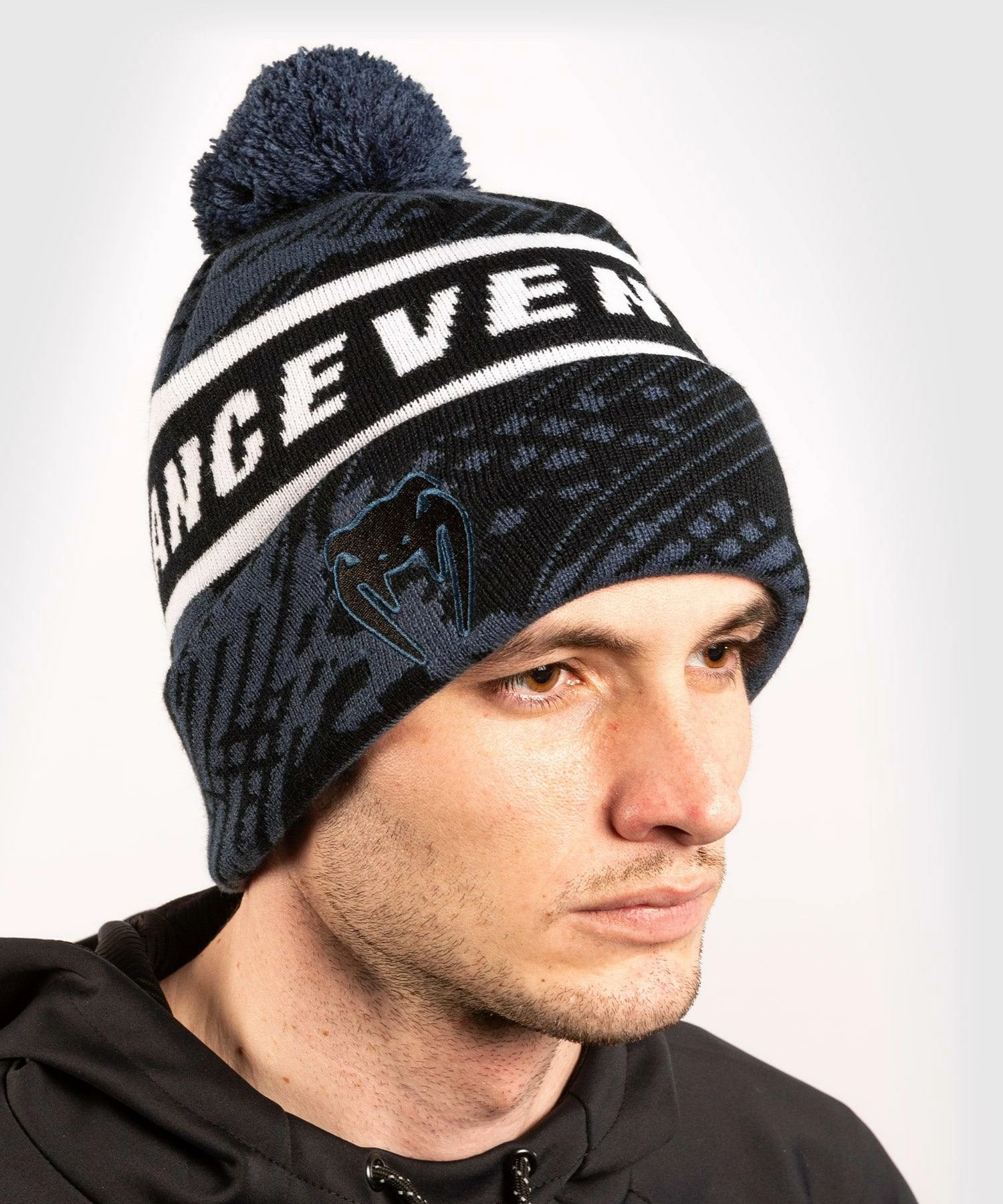 Venum Performance Beanie - Navy Blue/White 3 Venum Performance Beanie - Navy Blue/White
