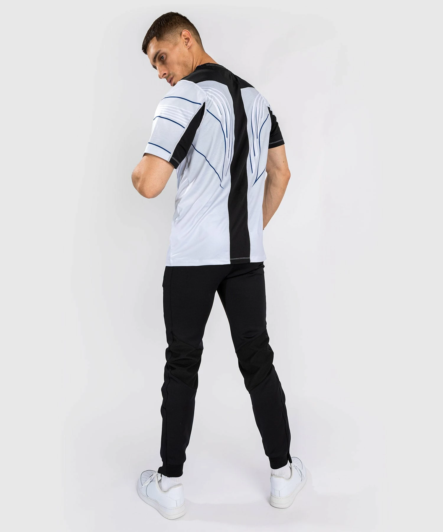 CSD FASHION UFC Venum Authentic Fight Night 2.0 Kit By Venum Men's Walkout Jersey - Midnight - Ice 6 CSD FASHION UFC Venum Authentic Fight Night 2.0 Kit By Venum Men's Walkout Jersey - Midnight - Ice - Bilde 4