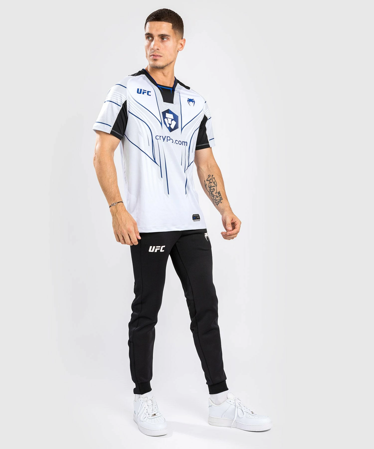 CSD FASHION UFC Venum Authentic Fight Night 2.0 Kit By Venum Men's Walkout Jersey - Midnight - Ice 5 CSD FASHION UFC Venum Authentic Fight Night 2.0 Kit By Venum Men's Walkout Jersey - Midnight - Ice - Bilde 3