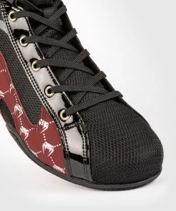Venum Elite Evo Monogram Boxing Shoes - Black/Burgundy -Boxing Elegant Butikk 6 252F2 252F1 252Fe 252F621e8fb04b3fdba460e5877d80ba0f4e1f1b55c1 BOXING SHOES MONOGRAM BLACK BURGUNDY 06 1 df055e81 fc30 4362 8246 5eea8de1a880