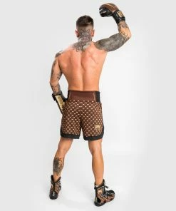 Venum Monogram Boxing Short - Black/Brown -Boxing Elegant Butikk 6 252F2 252Fa 252F1 252F62a1116b268f30fc7bc7fbbf10d7fc40432360fe BOXING SHORT MONOGRAM BROWN 11