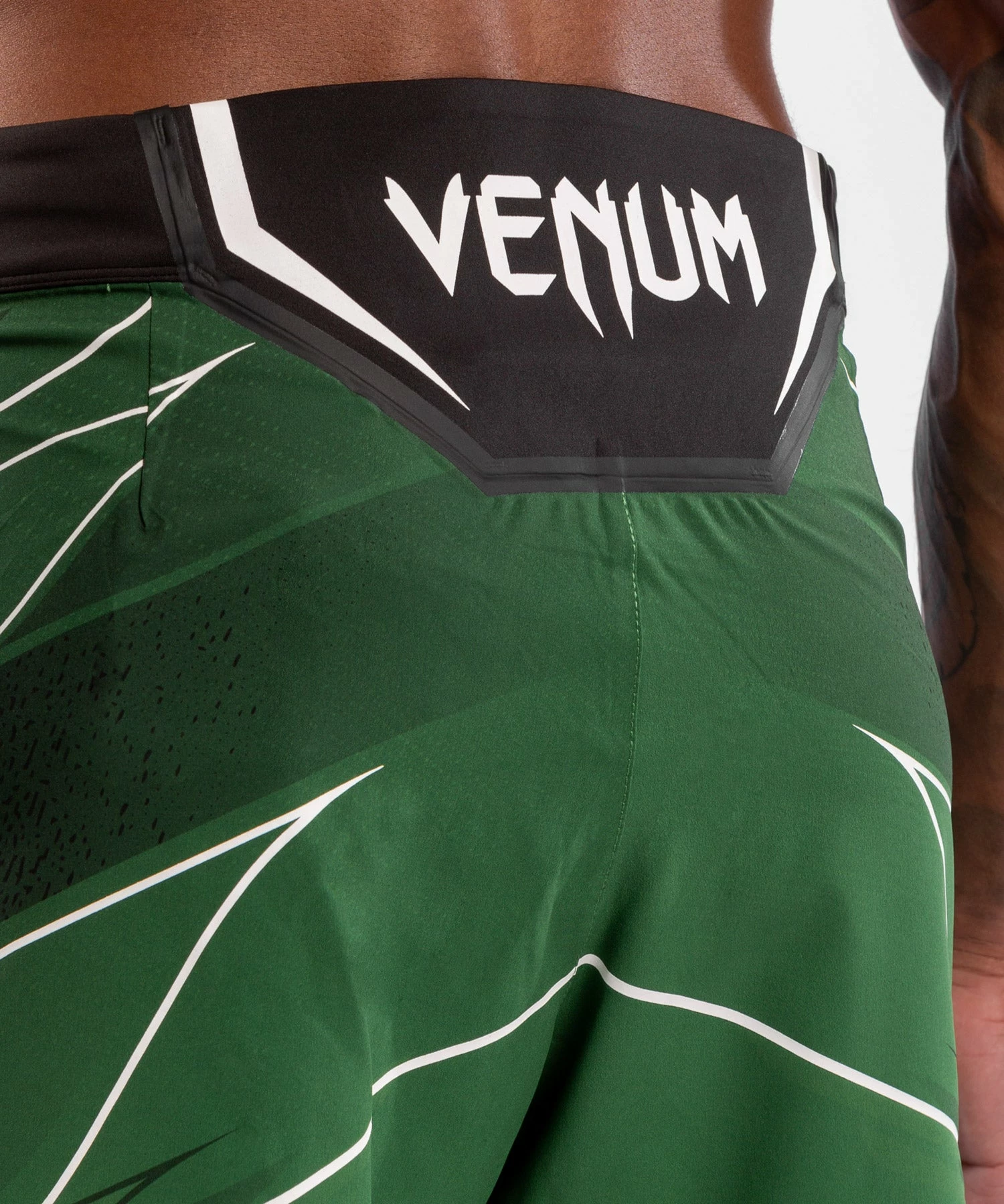 UFC Venum Authentic Fight Night Men's Shorts - Short Fit - Green 8 UFC Venum Authentic Fight Night Men's Shorts - Short Fit - Green - Bilde 6