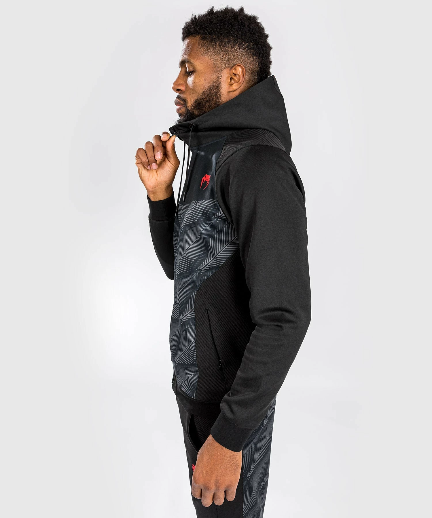 Venum Phantom Hoody - Black/Red - Bilde 4