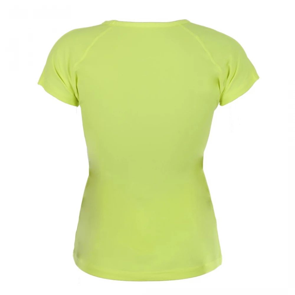 Sofibella Women’s Classic Mock Sleeve Tennis Top (Electric Yellow) 4 Sofibella Women’s Classic Mock Sleeve Tennis Top (Electric Yellow) - Bilde 2