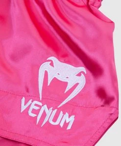 Venum Muay Thai Shorts Classic - Pink/White -Boxing Elegant Butikk 7 252F0 252Fb 252Fb 252F70bb12cbb7789340b07b5255a51af2837f4606f3 SHORT MUAY THAI CLASSIC PINK WHITE HD 04