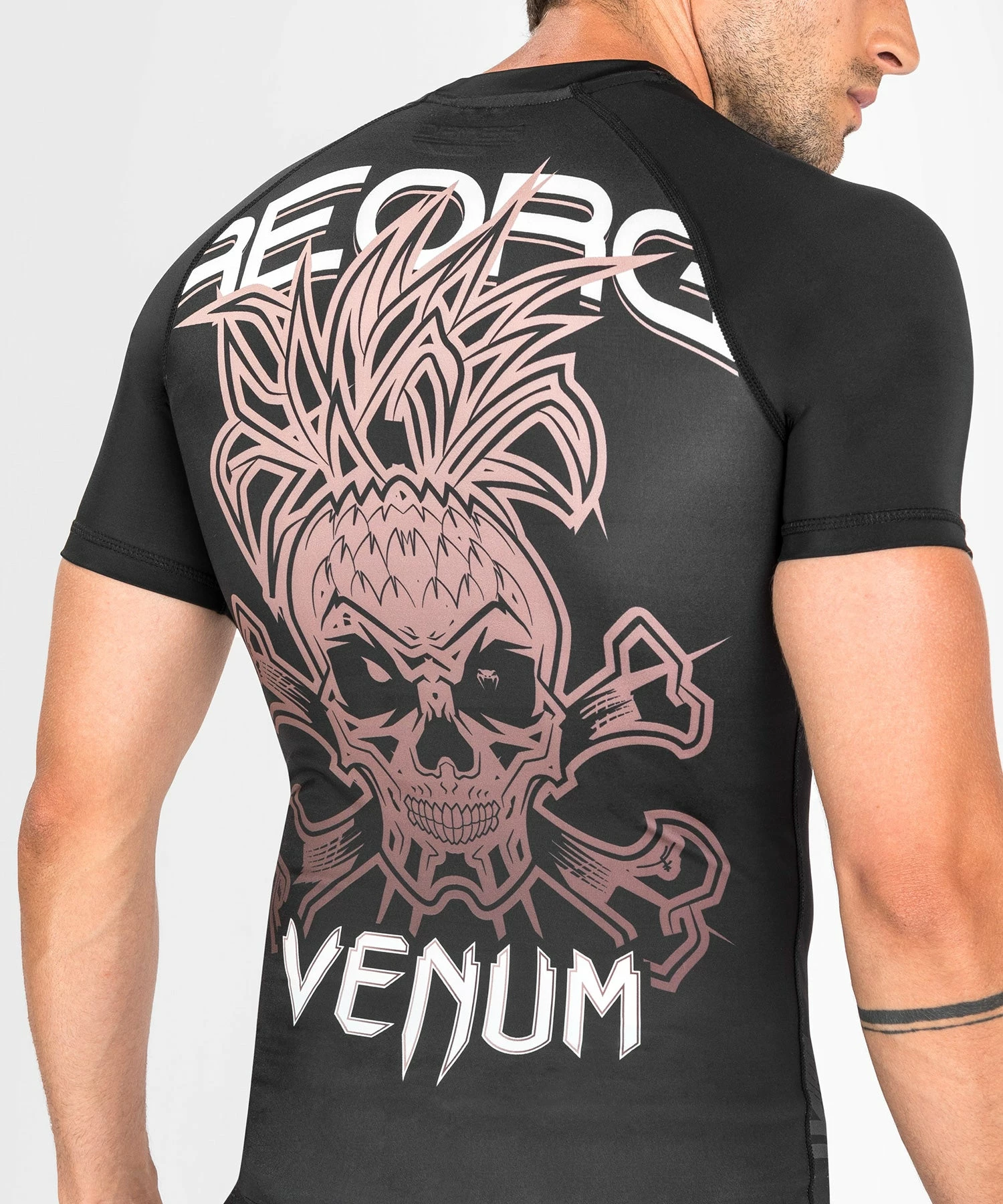 Venum Reorg Rashguard - Short Sleeves - Black 9 Venum Reorg Rashguard - Short Sleeves - Black - Bilde 7