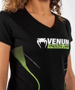 Venum Training Camp 3.0 Women T-shirt -Boxing Elegant Butikk 7 252F7 252F9 252F7 252F7797e6ea65ac0d3e14e474556f56461f39cac490 TS VTC3 BLACK NEOYELLOW 07