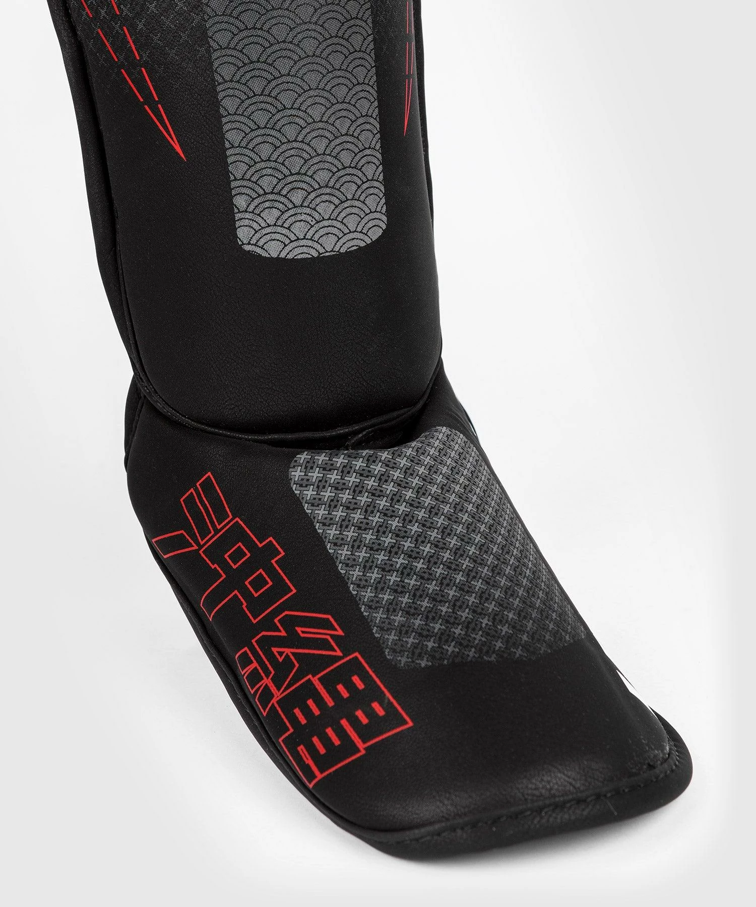 Venum Okinawa 3.0 Shinguards - For Kids - Black/Red 5 Venum Okinawa 3.0 Shinguards - For Kids - Black/Red - Bilde 3