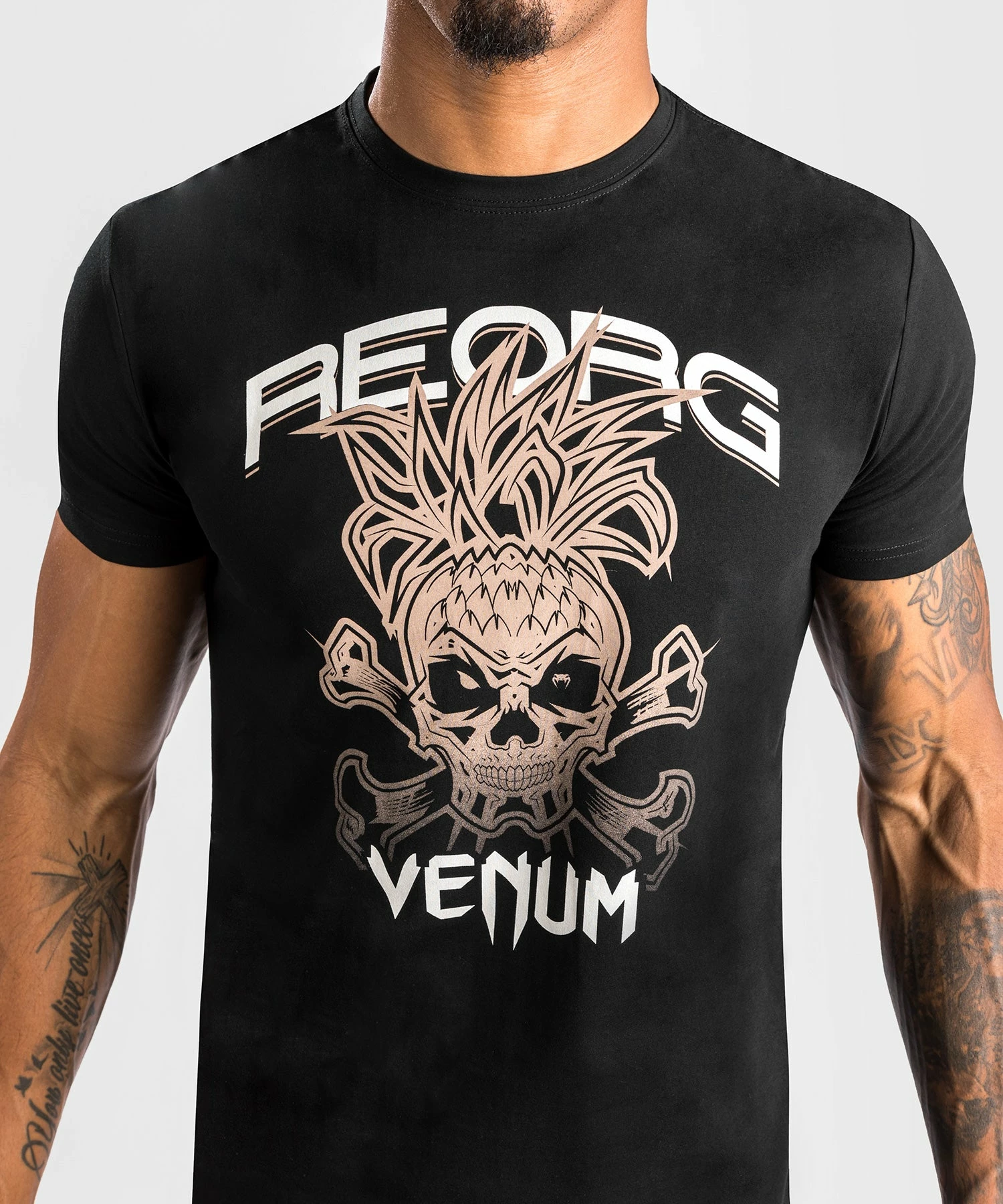 Venum Reorg T-Shirt - Black 8 Venum Reorg T-Shirt - Black - Bilde 6